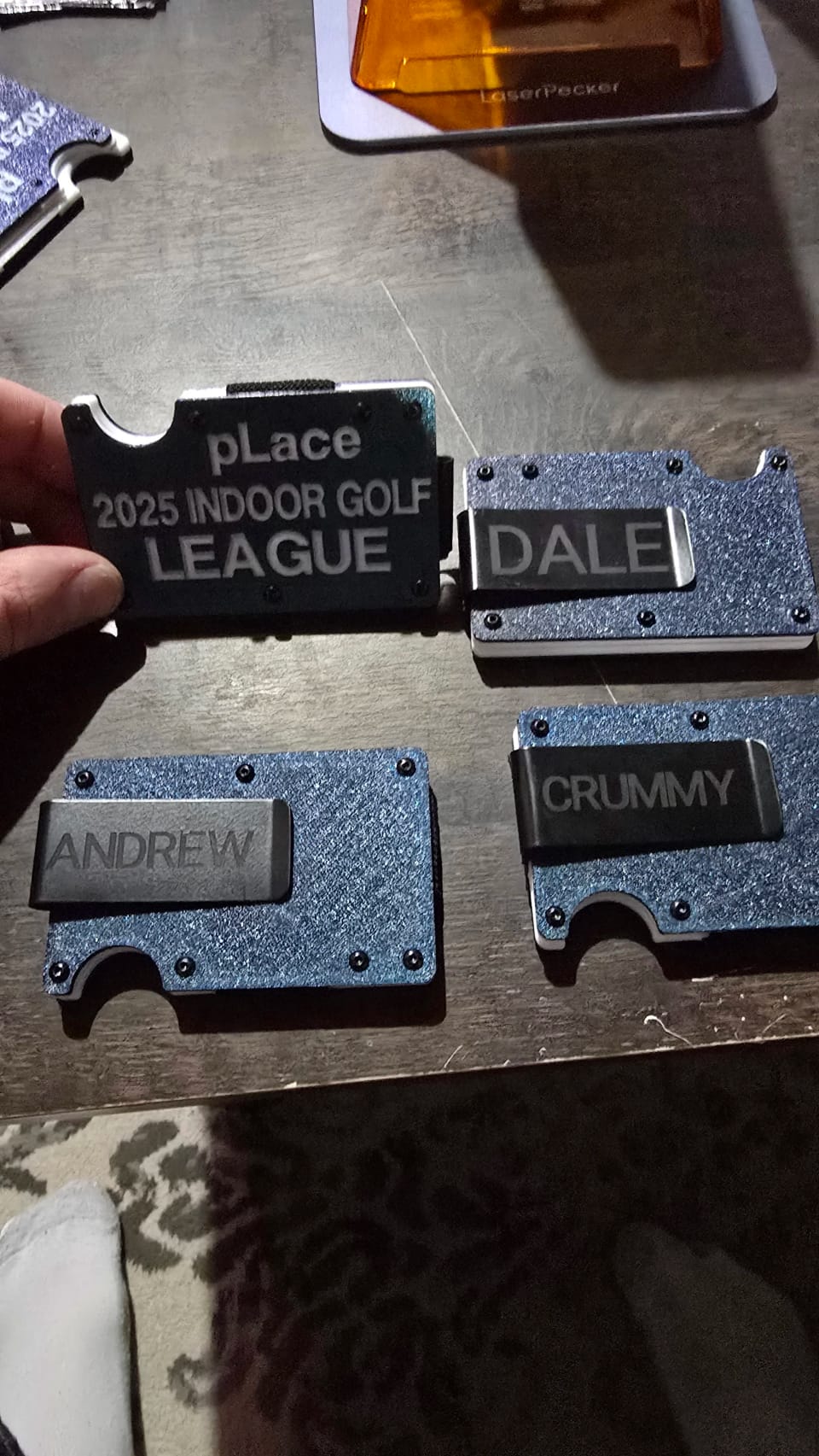 Personalized 3d printed Minimalist wallet (photo 9 of 10)