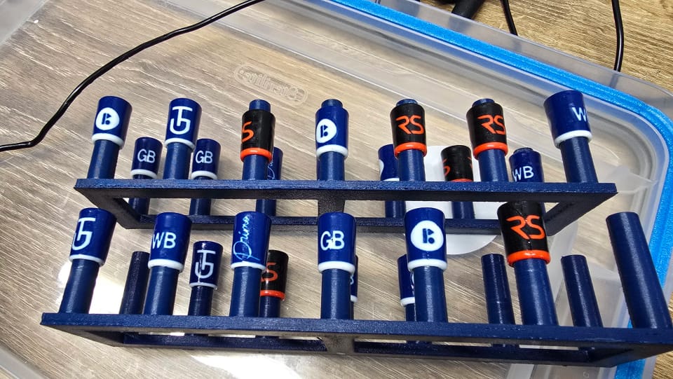 Custom 3D‑Printed Golf Ferrules (ASA) — Personalized Logo Ferrules With Premium Vapor‑Smoothed Finish 15QTY (photo 4 of 7)