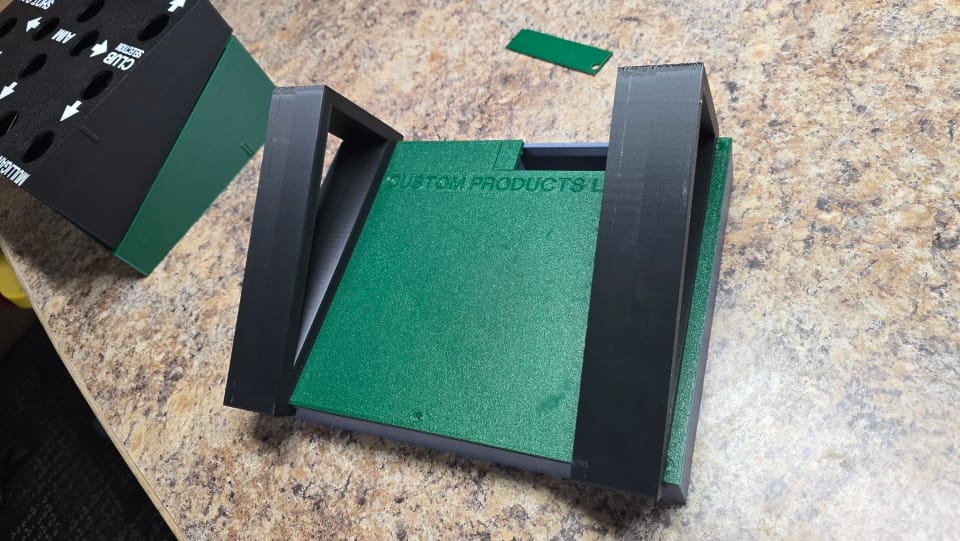 Control Box Stand – Snap-On Angle Brackets (photo 6 of 6)