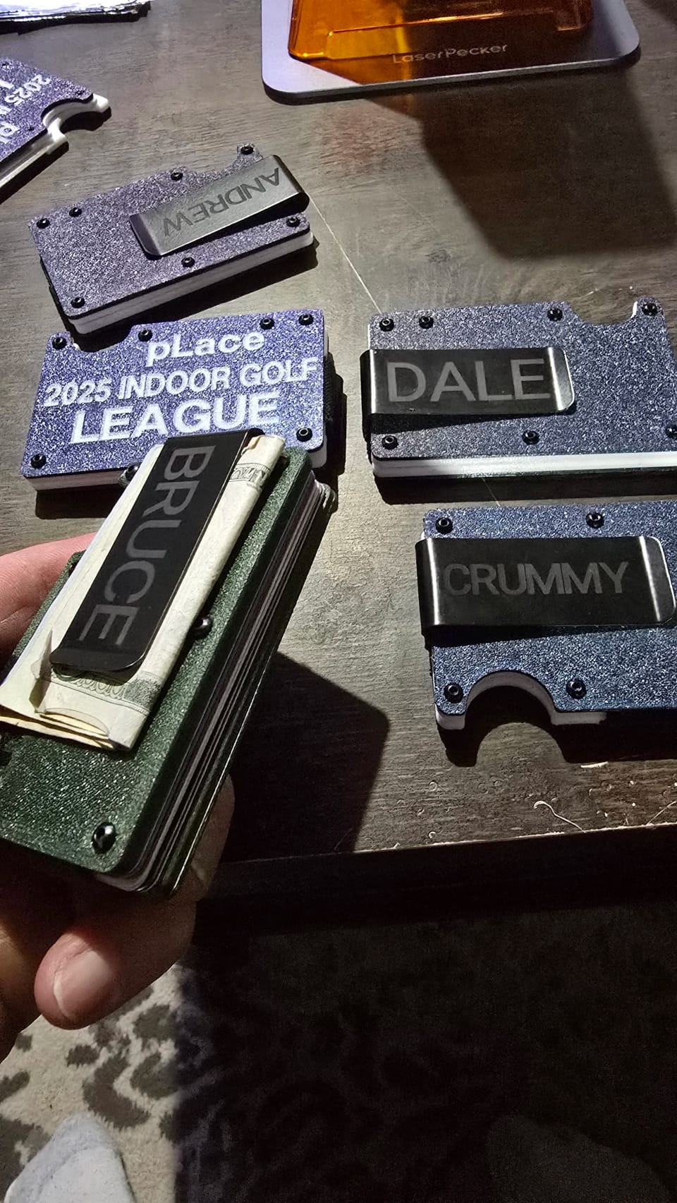 Personalized 3d printed Minimalist wallet (photo 10 of 10)