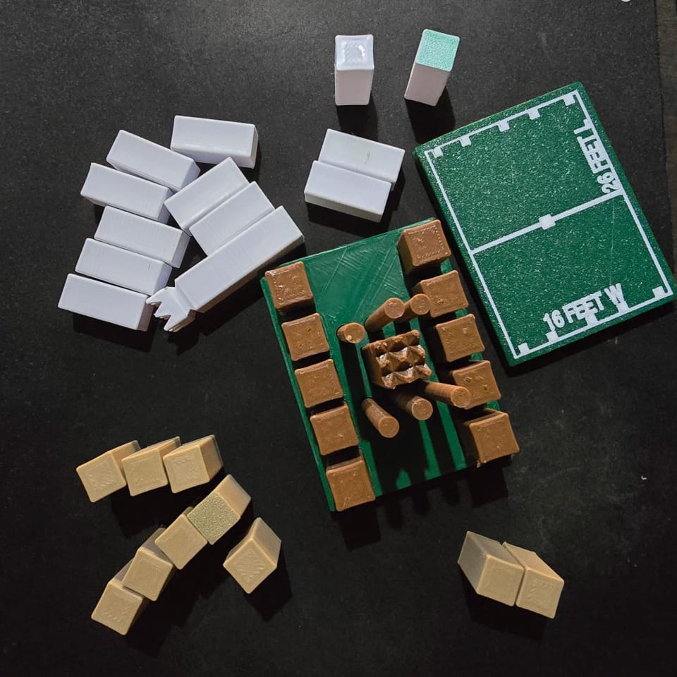one fifth scale kubb sets (photo 7 of 9)