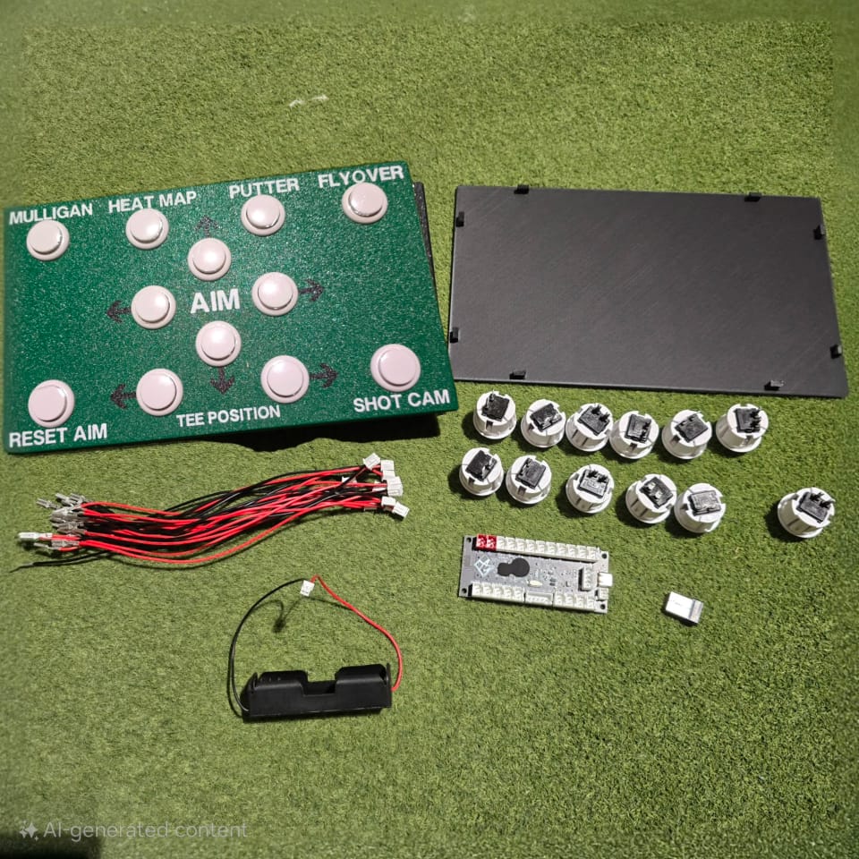 golf simulator control box (mini DIY kit) (photo 2 of 9)