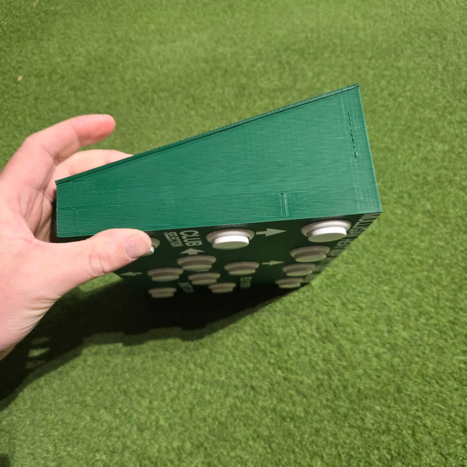 Golf Simulator control box SHELL ONLY  for 30 MM buttons (photo 3 of 6)