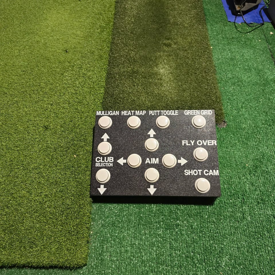 Golf Simulator control box SHELL ONLY  for 30 MM buttons (photo 5 of 6)