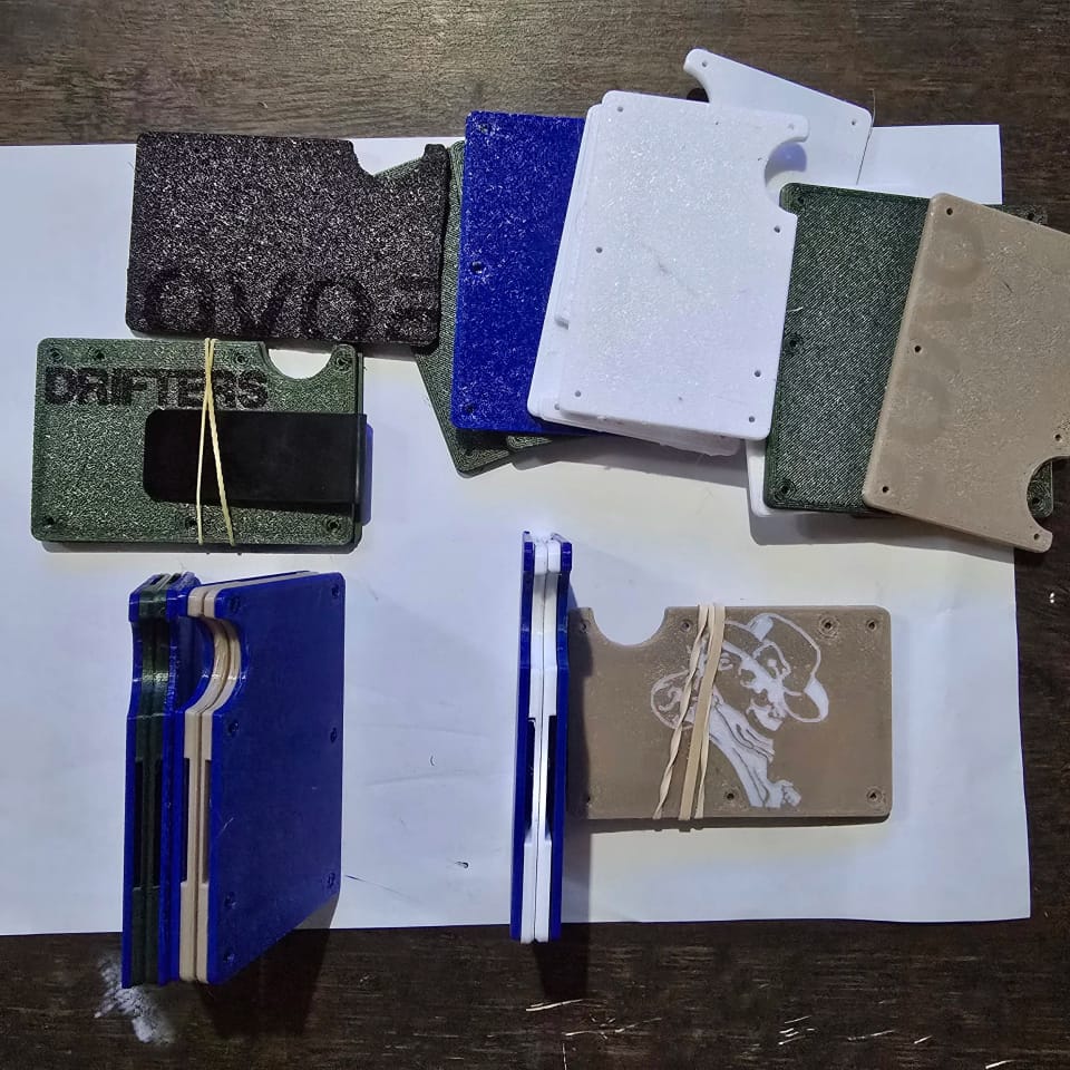Personalized 3d printed Minimalist wallet (photo 8 of 10)