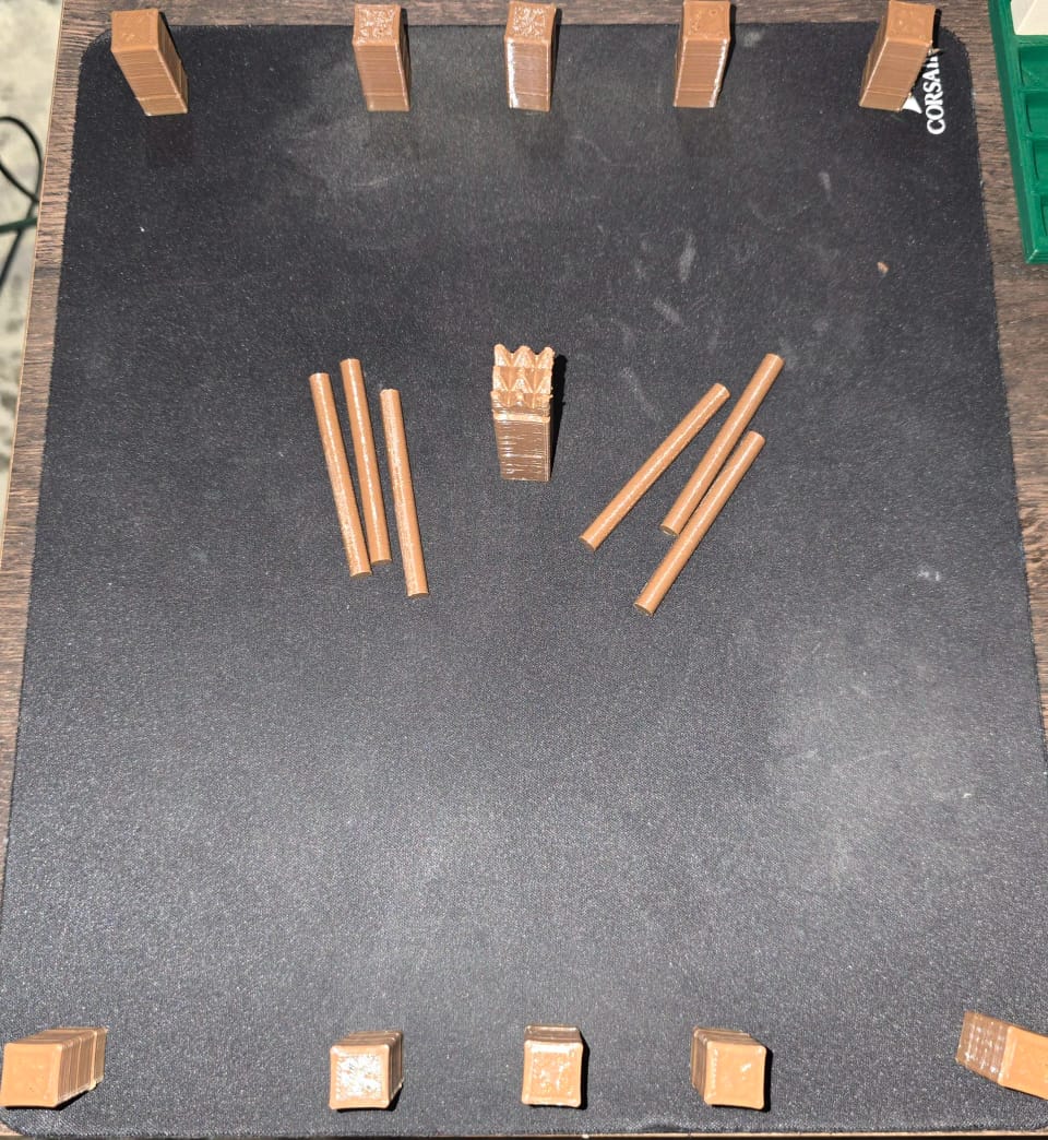 one fifth scale kubb sets (photo 9 of 9)